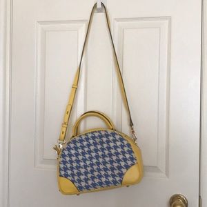 Plaid cross body bag